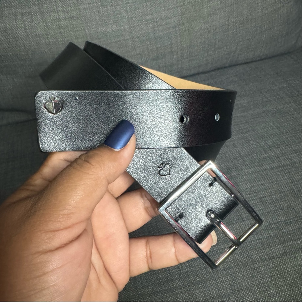 Kate Spade Black Leather Belt